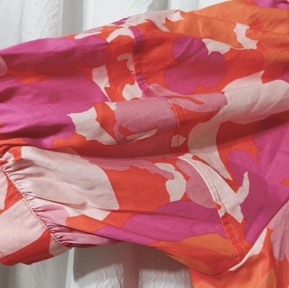 3X$25.  Free Assembly Women's Square Neck Mini Dress with Puff Sleeves, Sizes M - Picture 7 of 13